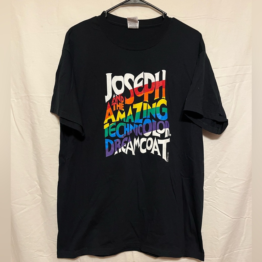 Joseph and the Amazing Technicolor Dreamcoat T-Shirt - Size Large (1991)